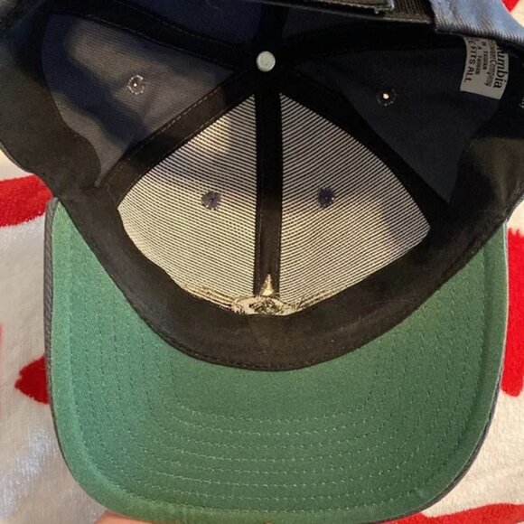 Vintage Columbia Sportswear Hat Gray Strap Back Unisex Adult Cap - Picture 4 of 7
